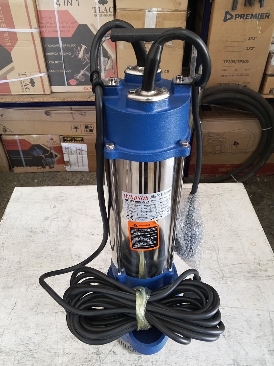 Windsor 3HP 2-Inch Submersible Water Pump